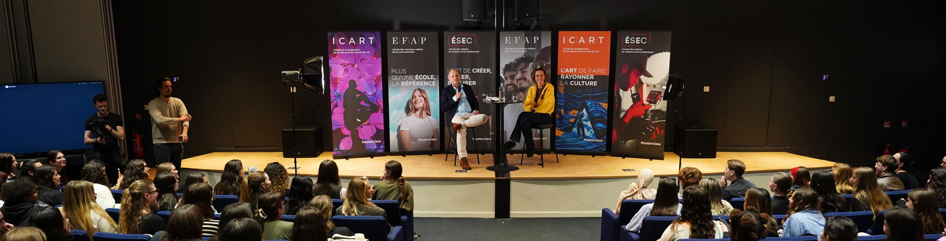Masterclasses - École d'art et de culture ICART