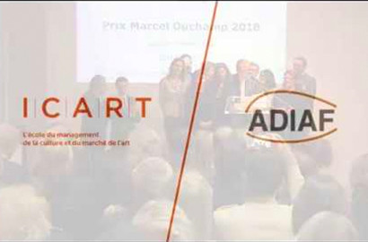 Actu ICART - L'ICART partenaire de l'ADIAF et du Prix Marcel Duchamp
