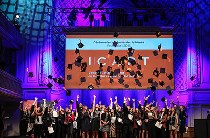 Actu ICART - Cérémonie de remise de diplômes de la Promotion 2018 de l'ICART Paris