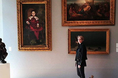 Actu ICART - Manon, en formation Marché de l'Art, réalise son stage chez Artcurial
