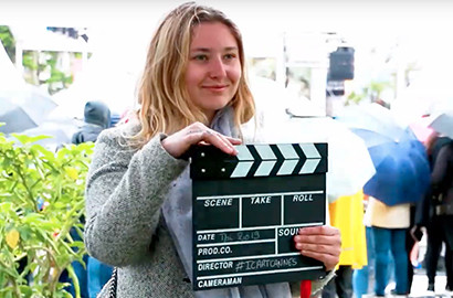 Actu ICART - #ICARTCannes - Margot et son accès exclusif aux projections