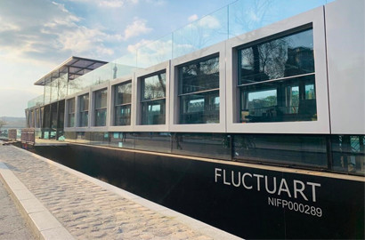 Actu ICART - L'ICART s'associe à Fluctuart, le premier musée d'art urbain flottant