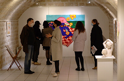 Actu ICART - Organisation d'une exposition caritative au profit du palais de la Femme