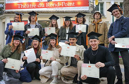 Actu ICART - L'artiste Madame, Marraine de la promotion 2020 de l'ICART Paris