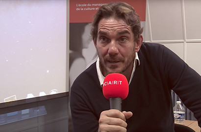 Actu ICART - Conférence de Sébastien Farran, producteur et manager d'artistes