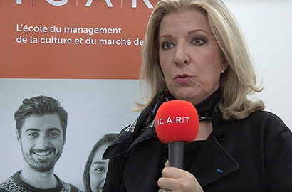 Actu ICART - L'ICART reçoit Yoyo Maeght, galeriste et commissaire d'exposition