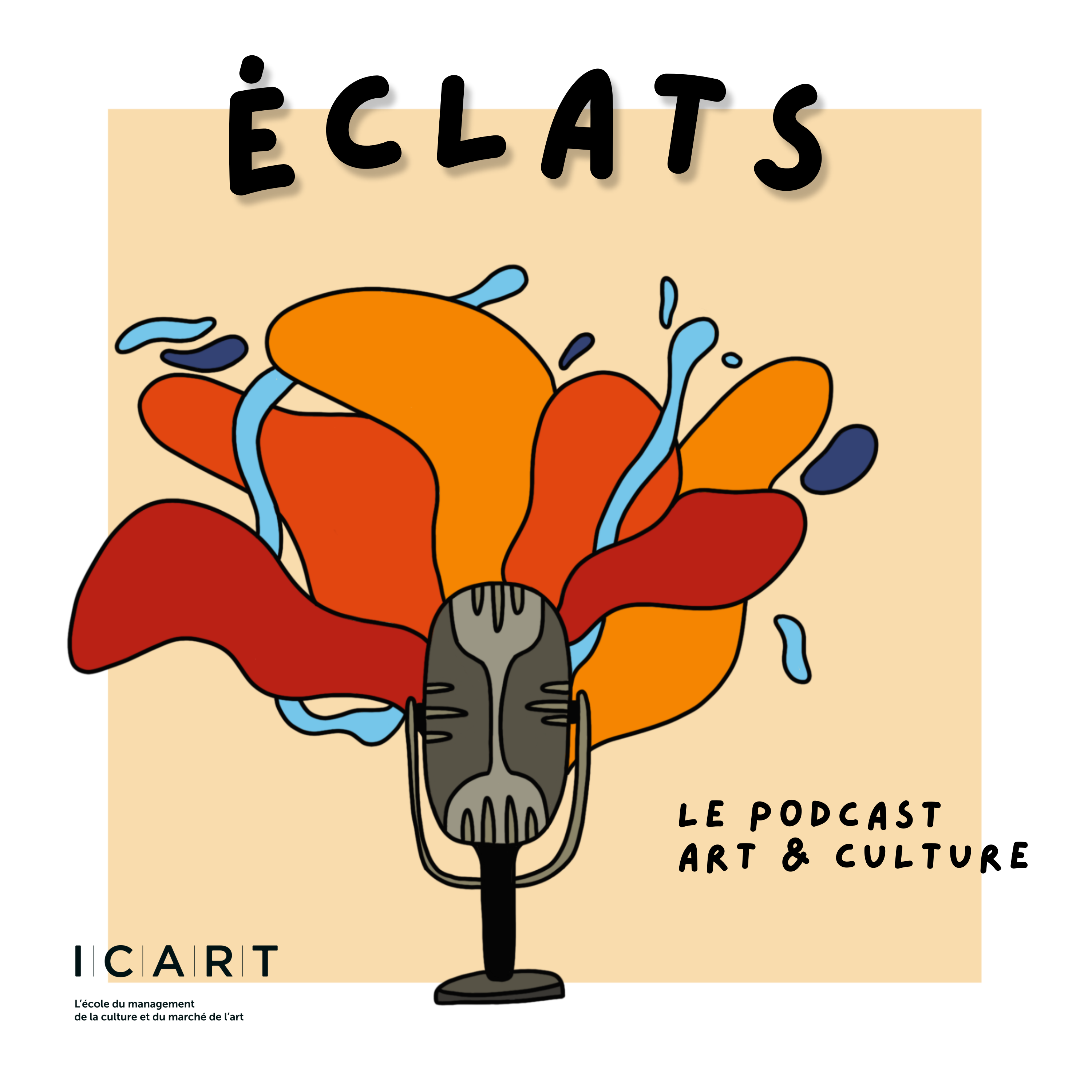 Podcast art et culture Eclats ICART : épisode sur le quotidien des étudiants