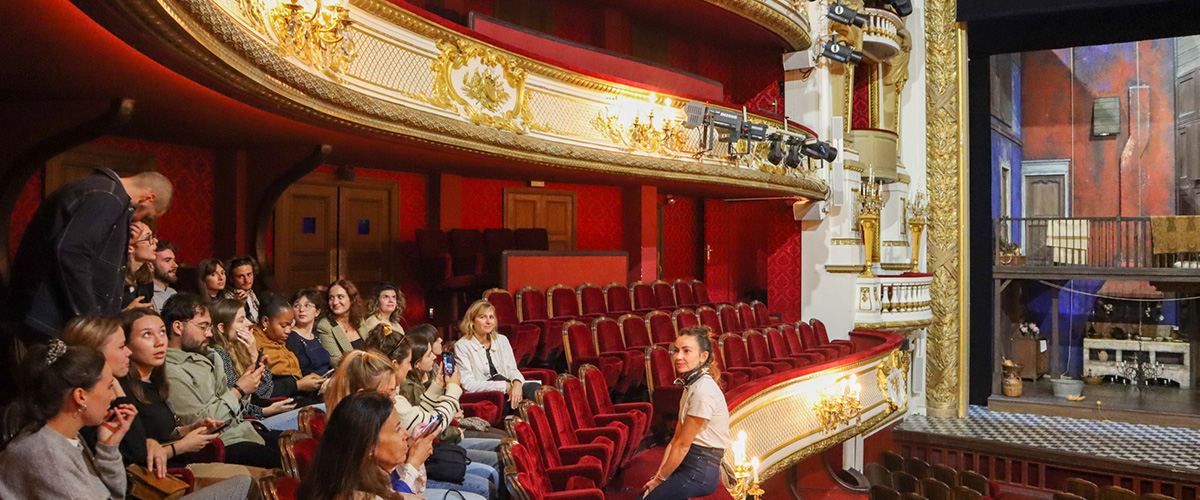 ICART MBA Ingénierie Culturelle et Management : Visite guidée comédie française