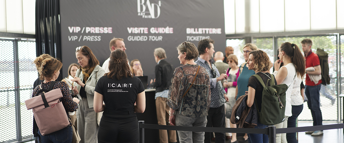 ICART Ecole de médiation culturelle : salon art contemporain Bad+ Art Fair