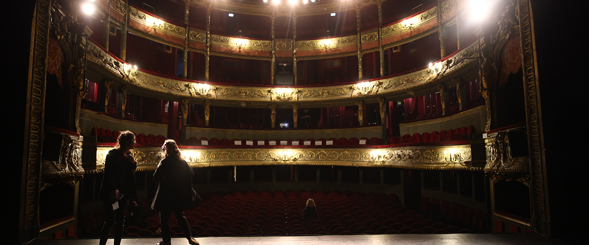 Planche de l'ICART 2023 au Théâtre du Gymnase Marie Bell