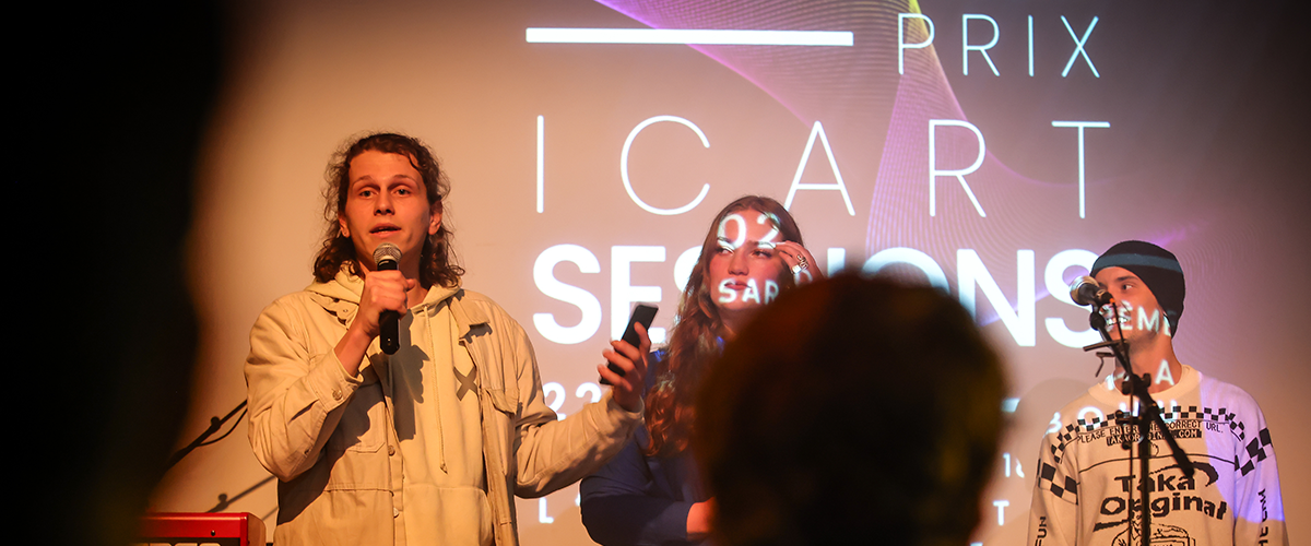 Prix ICART Sessions 2023, organisés par les étudiants de l'ICART Paris