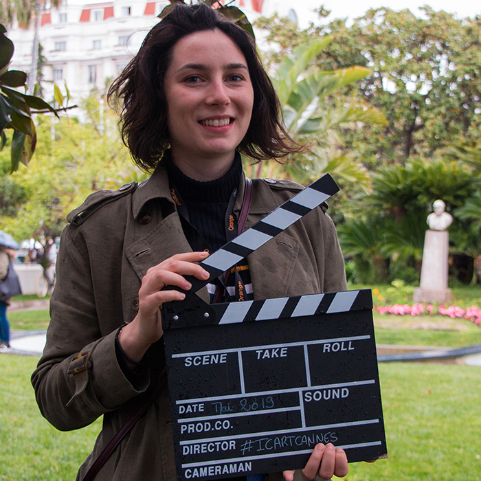 Festival de Cannes x Ecole Médiation Culturelle ICART : Amandine Marché du film