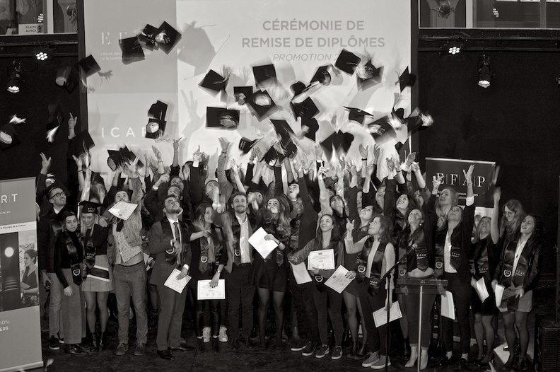 Promotion 2018 du bachelor médiation culturelle de l'ICART Bordeaux