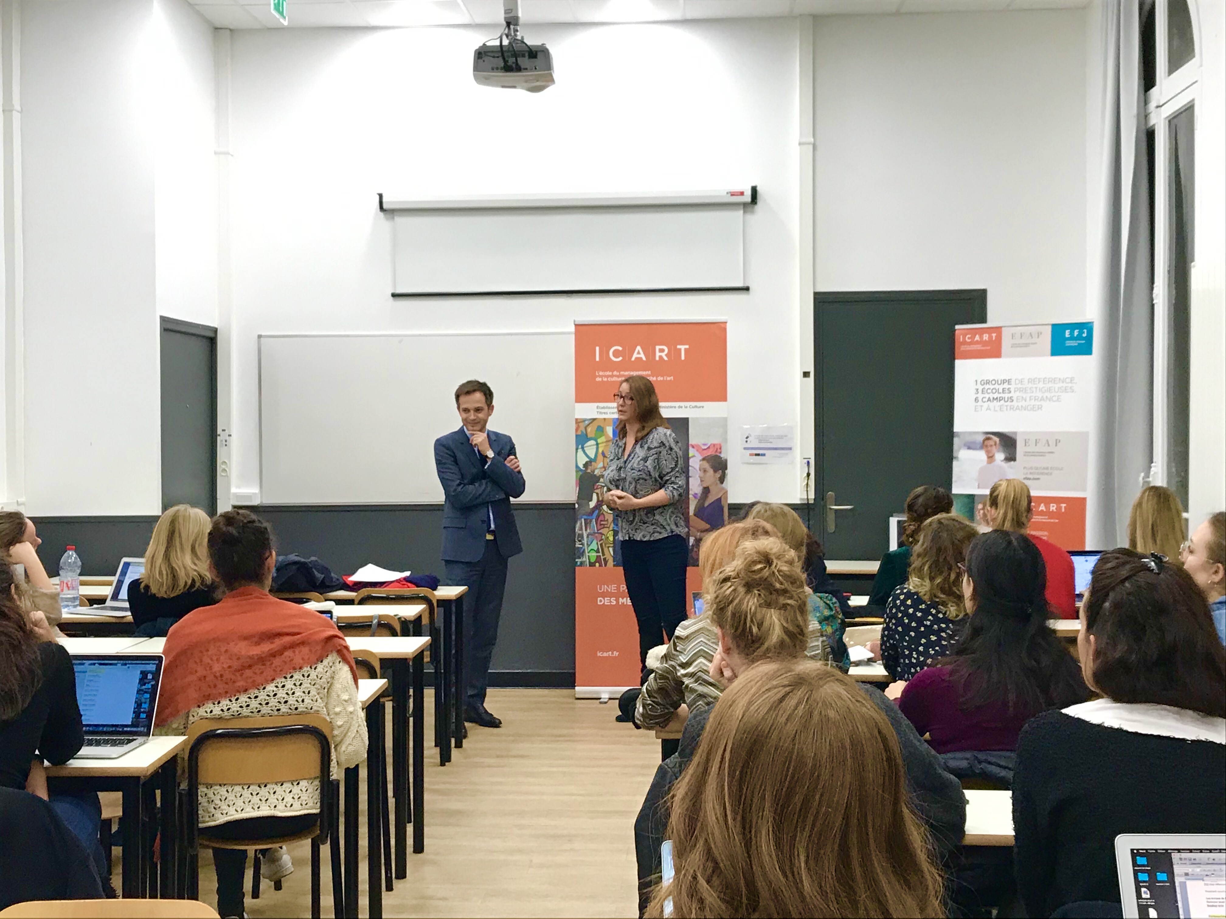 Programmes culturels aux Municipales : Ecole de Management Culturel ICART